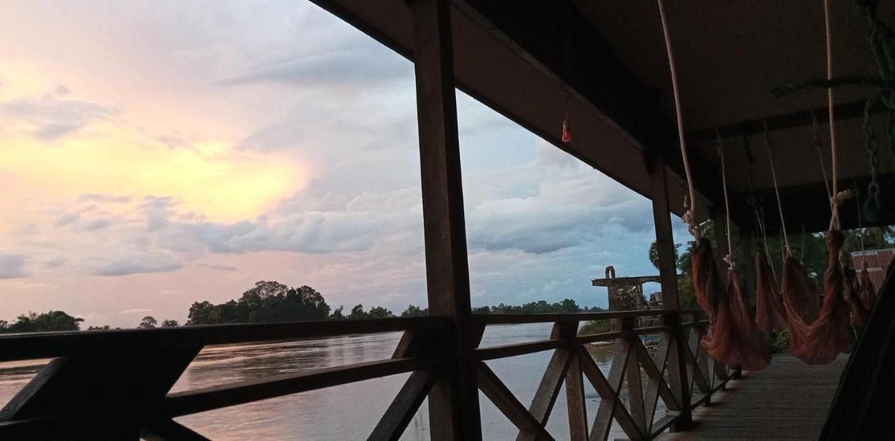 Champa Guesthouse Muang Khong Bagian luar foto