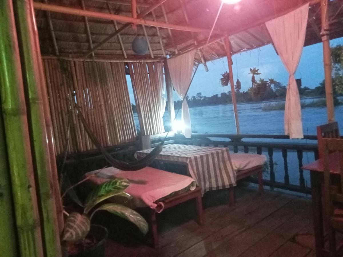 Champa Guesthouse Muang Khong Bagian luar foto